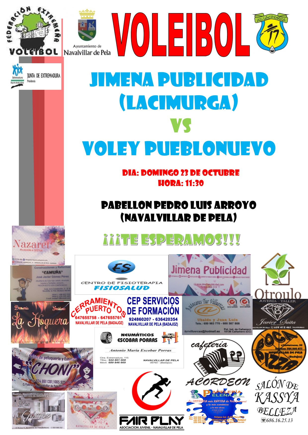 Jimena Publicidad (Lacimurga) - Voley Pueblonuevo